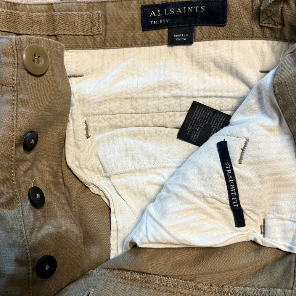 Allsaints Kora Trouser in Washed Khaki